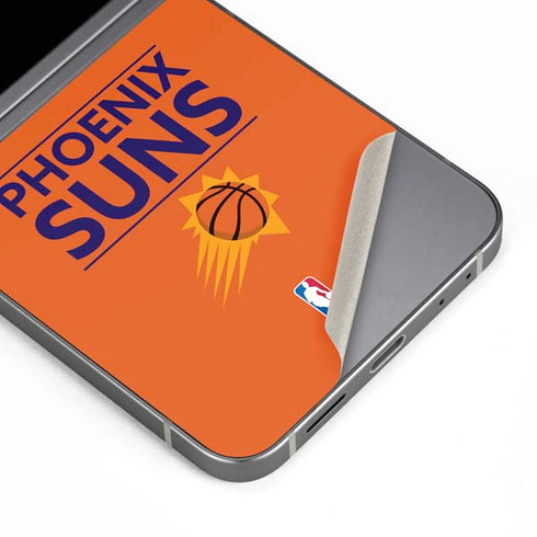 NBA Phoenix Suns Standard - Orange Galaxy Z Flip6 Skin